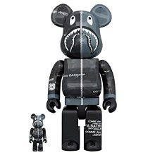 【日貨代購CITY】BE@RBRICK APE BAPE CDG CAMO SHARK 庫柏力克 鯊魚 大阪 公仔 現貨