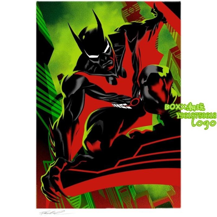 BOXX潮玩~33TOYS Sideshow 501313U Batman 蝙蝠俠 藝術畫像 接單