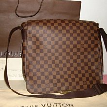 Louis Vuitton LV N45258 棋盤格 信差包/斜背包/郵差包二手真品(近全新)經典款，面交看貨不寄送