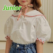 JS(8~9Y)~JM(9~10Y) ♥上衣(WHITE) BY MIMI-2 24夏季 BYI240401-085『韓爸有衣正韓國童裝』~預購