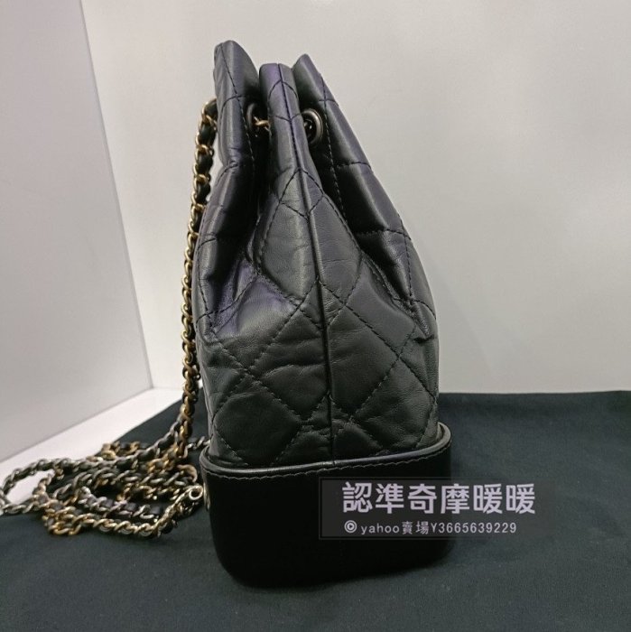 《暖暖》精品二手店Chanel 香奈兒 A94485 Backpack 流浪後背包 雙肩包 黑色