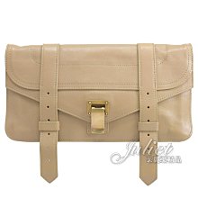 【茱麗葉精品】 【出清價】Proenza Schouler PS1 POCHETTE LUX 山羊皮手拿包.米 現貨