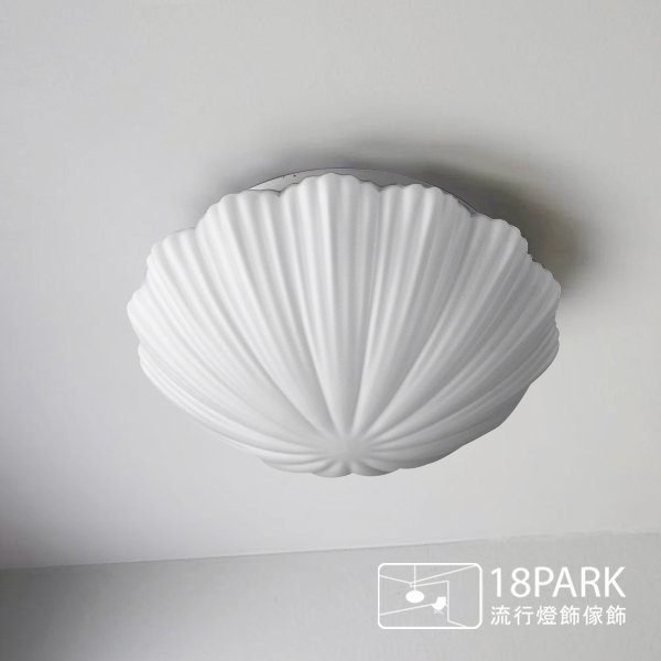 【18Park 】白色簡約 Jellyfish [ 水母漂吸頂燈-35cm ]