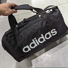 南🔥2023 4月 ADIDAS LOGO 健身包 S 旅行包 訓練包 拉鍊口袋 大容量 可調式背帶 黑 GN2034