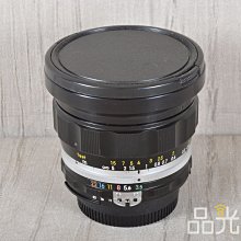 【台中品光攝影】 Nikon Ai 20mm F3.5 UD手動鏡 定焦 #101046