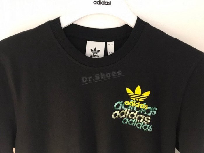 【Dr.Shoes 】Adidas Originals 男裝 Shattered Emb 短袖T恤 FM3341