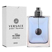 『山姆百貨』VERSACE 凡賽斯 經典 男性淡香水 100ml TESTER無蓋