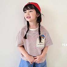 5~15 ♥上衣(RED) PEANUTS-2* 24夏季 PNU240313-054『韓爸有衣正韓國童裝』~預購