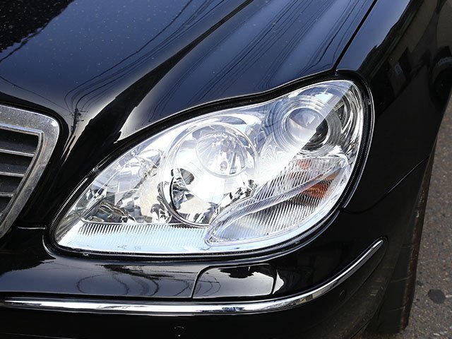 《※台灣之光※》全新BENZ W220 S350 03 04 05年原廠型晶鑽魚眼投射HID空件大燈頭燈組