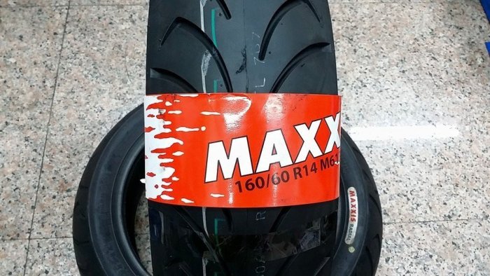 **勁輪工坊**(機車輪胎專賣店) MAXXIS M6135 160/60R14  鋼絲胎 大羊專用後輪