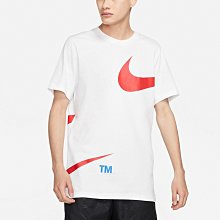 南◇2021 8月 NIKE AS M NSW TEE STMT GX DD3350-100 白紅 雙勾 LOGO 短T