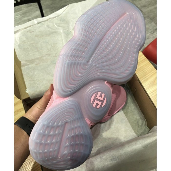 【正品】adidas Harden VOL.4 Gca 哈登 粉色 籃球 現貨 EF1206 運動慢跑鞋
