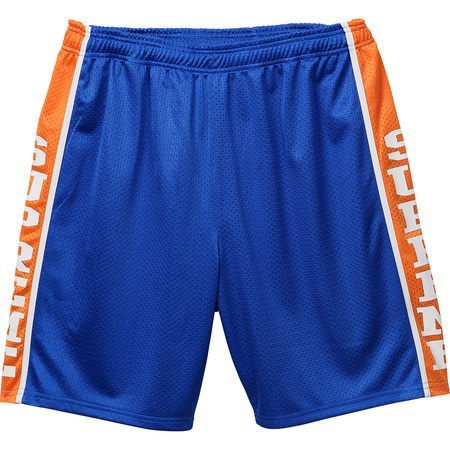 【超搶手】全新正品 春夏 最新 Supreme Basketball Short 字體 籃球褲 運動短褲 皇家藍 S