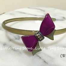 Little Ting Store:韓國生日禮物蝴蝶結緞帶果凍色水鑽細版髮圈髮箍 婚禮晚宴適宜