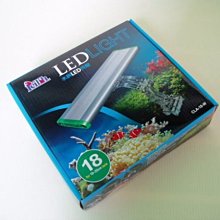 微笑的魚水族☆鐳力【超薄LED夾燈 32cm.8燈】CLA-32