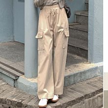 CHERRYKOKO官方授權 四月新品【CEAECK006U】正韓 大大的世界讓我們率真的去感受調節束帶工裝褲 ~首爾蝶衣
