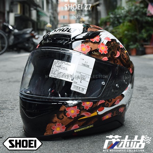 ❖茂木站MTG❖ SHOEI Z-7 全罩安全帽輕量Z7 快拆鏡片。TRANSCEND TC-10 