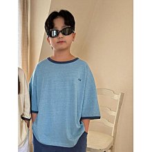 S~XL ♥上衣(BLUE) OUR-2 24夏季 OUR240501-144『韓爸有衣正韓國童裝』~預購