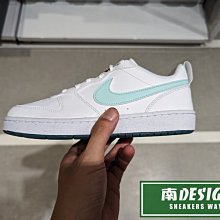 南🔥2023 7月 NIKE COURT BOROUGH LOW RECRAFT GS 女款 白綠DV5456-102