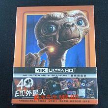[藍光先生UHD] ET外星人 UHD+BD 40週年雙碟鐵盒版 ( 得利正版 )