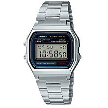 《FOS》日本 CASIO 手錶 電子錶 數位錶 A158WA-1JH 復古 腕錶 防水 輕量 禮物 新訓入伍 熱銷