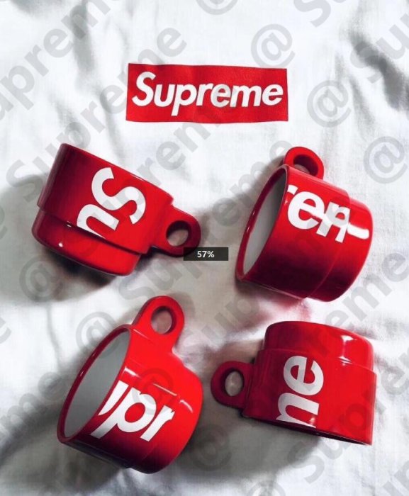 Supreme 18ss week1咖啡杯4支Stacking Cup Set | Yahoo奇摩拍賣