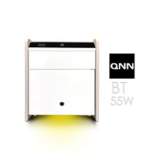 巧能 QNN 指紋/密碼/鑰匙 床頭櫃保險箱BT-55W