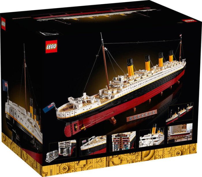 現貨 可自取 正版 樂高 LEGO 創意系列 10294 鐵達尼號 TITANIC 9090pcs 全新