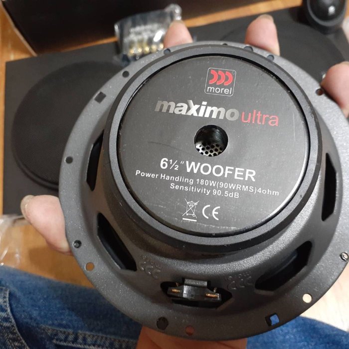 全新現貨,絕對正品，歡迎面交MOREL MAXIMO ULTRA602。6.5吋分音喇叭ALPINE,FOCAL.FLUX