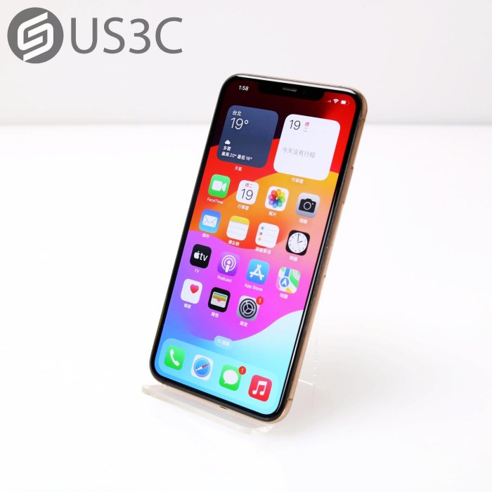 【US3C-桃園春日店】公司貨 Apple iPhone 11 Pro Max 512G 金 6.5吋 800尼特 FaceID支援快充 店保6個月