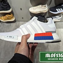 南🔥2024 3月 ADIDAS OG NMD_R1 運動休閒 Boost底 襪套 針織 男女款 白紅藍 IF8028