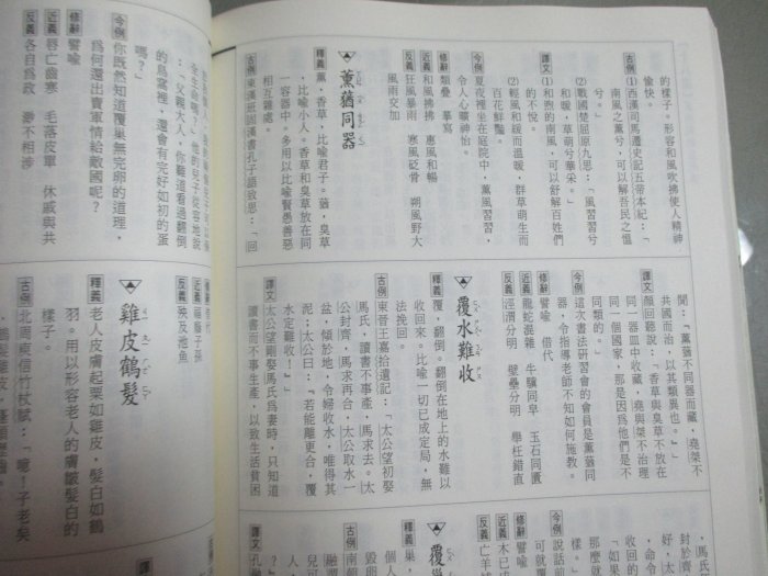 【鑽石城二手書】高中高職參考書 升大學四技 多功能成語典 作者：曾鴻儒, 出版社：齊威, 出版日期：2006 無畫記