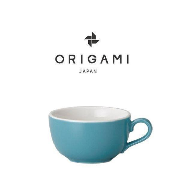 【沐湛咖啡】ORIGAMI 摺紙咖啡陶瓷 拿鐵杯 8oz/10oz 拉花杯 咖啡杯 日本製