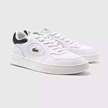 LACOSTE 買鞋送襪 Lineset 男款 休閒鞋 鱷魚 46SMA00451R5 白【iSport愛運動】