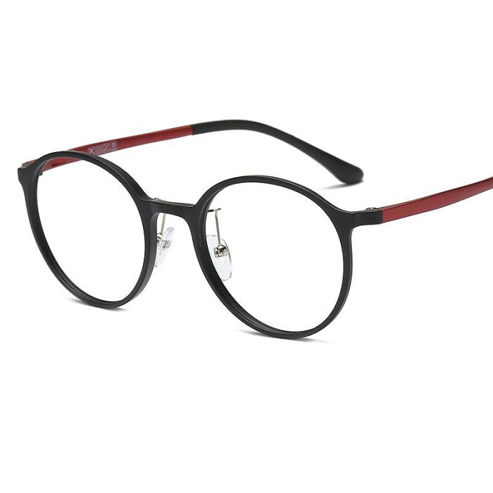 TR90超輕復古框7克眼鏡框架圓框男女眼睛架韓版成品8218