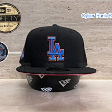 New Era x MLB Cyber Punk LA Dodgers 60th 紀念 59Fifty 洛杉磯道奇全封帽