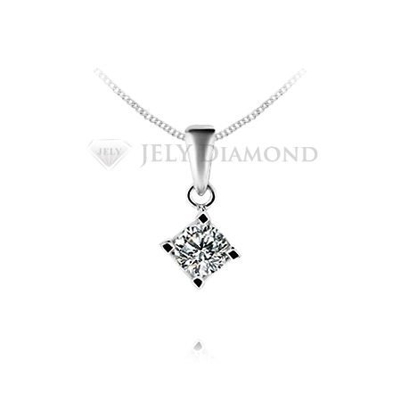 《JELY時尚館》【JELY Diamond】璀燦星語---GIA/F/VS2/3EX/30分鑽石項鍊 §會員獨享回收交換優惠§