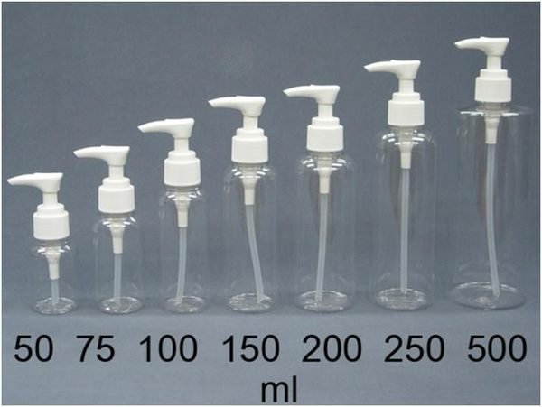 【佳樺壓瓶2舖】MIT透明瓶身白色壓頭壓瓶乳液瓶分裝瓶化妝水精華液瓶瓶罐罐瓶子Z瓶罐壓瓶團購批發50ml~500ml