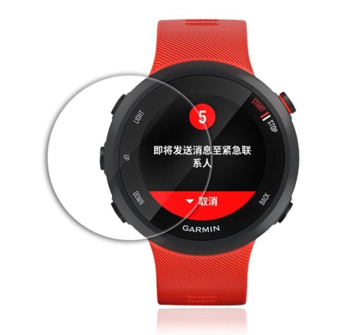 【進口玻璃】Garmin Forerunner 45 45S 手錶膜 鋼化玻璃貼 貼膜 鋼化膜 螢幕保護貼 防指紋 防刮