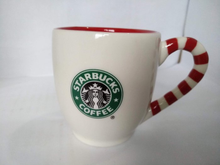 Starbucks 星巴克 星巴克耶誕拐杖馬克杯 3oz 2010耶誕馬克杯  耶誕拐杖馬克杯 舊LOGO星巴克 現貨