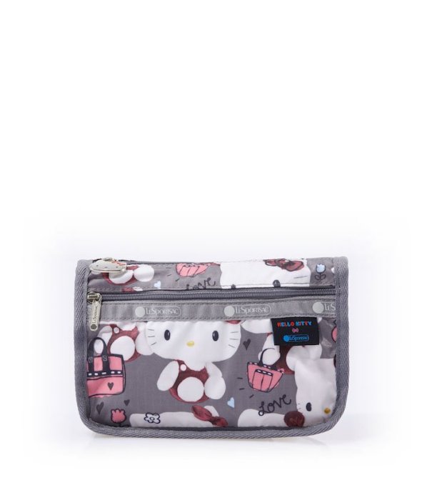 ♥ 小花日韓雜貨 ♥ --LeSportsac 7315 旅行防水包化妝包筆袋KITTY貓咪款