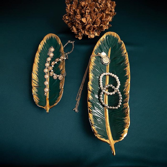 首飾托盤戒指盤家用公主歐式桌面首飾拍照道具飾品珠寶展示托盤