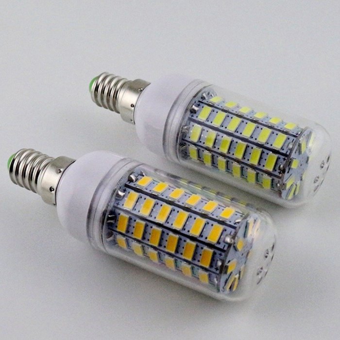 5Cgo【權宇】2635高效能12W新款玉米燈泡LED E27 E14變三色另18W 20W 25W 30W 40W含稅