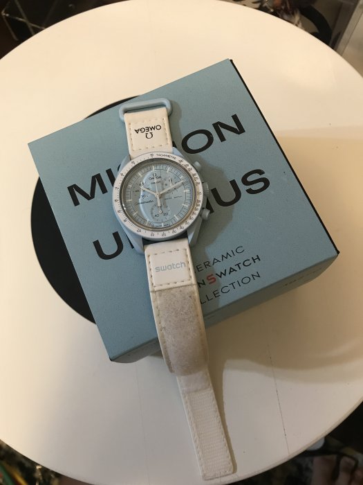 Omega x swatch 聯名登月錶 天空藍 Tiffany 藍 天王星 超便宜出售