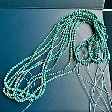 小極品-高瓷 藍綠松石 繽紛色系3mm+（diy長項鍊）手珠手鍊DIY串珠隔珠配珠圓珠•