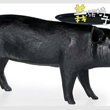 【 一張椅子 】 Moooi 黑色 Pig Table 黑豬邊桌．真豬尺寸．復刻版  Front Design設計
