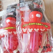 ˙ＴＯＭＡＴＯ生活雜鋪˙日本進口雜貨迪士尼米奇造型幼兒不易打翻寶特瓶吸管瓶蓋