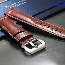 【時間探索】Time Discovery Panerai 沛納海 代用 油蠟皮高級錶帶  ( 24mm.22mm)