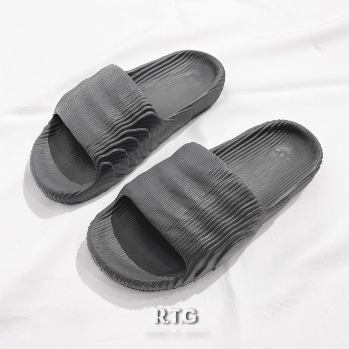 【RTG】ADIDAS OG ADILETTE 22 拖鞋 深灰色 3D 未來感 小YEEZY 男女鞋 HP6522