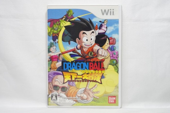 日版 Wii 七龍珠天下一大冒險 DRAGON BALL